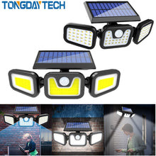 Load image into Gallery viewer, Tongdaytech LED Solar Light Outdoor Solar Lamp