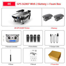 Load image into Gallery viewer, ZWN SG907 SG901 GPS Drone with Wifi FPV 1080P 4K HD Dual Camera