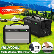 Load image into Gallery viewer, 600/1000W 110/220V Solar Power Storage Generator
