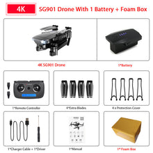 Load image into Gallery viewer, ZWN SG907 SG901 GPS Drone with Wifi FPV 1080P 4K HD Dual Camera
