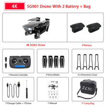Load image into Gallery viewer, ZWN SG907 SG901 GPS Drone with Wifi FPV 1080P 4K HD Dual Camera

